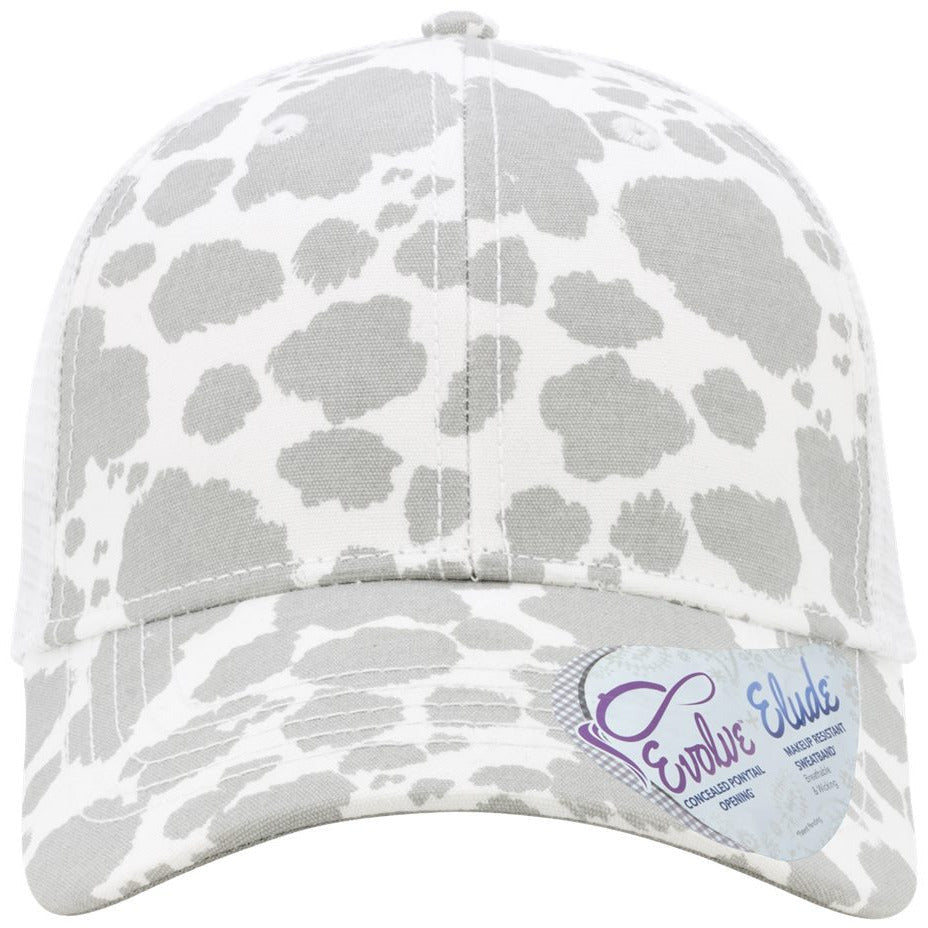 Grey Cow/ White